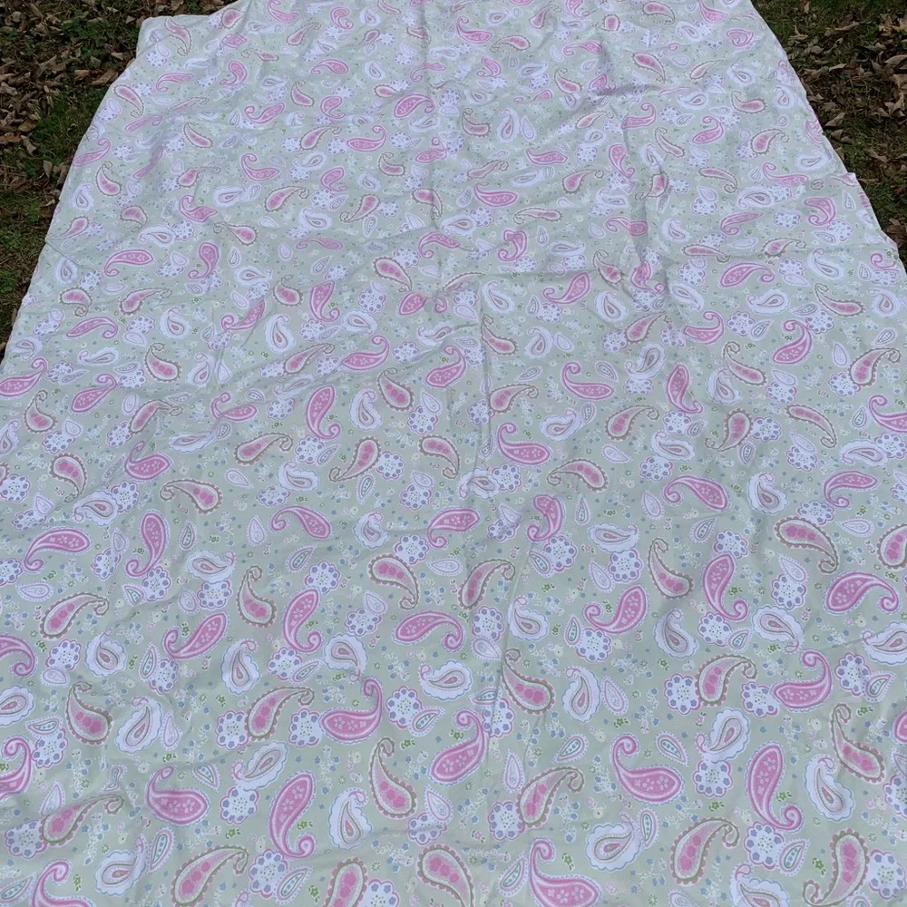 Pottery Barn Paisley duvet cover